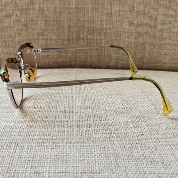 Vintage Safilo Women Glasses Frame Silver Tone 50[]18 135 Eyeglasses Eye Wear main image 12